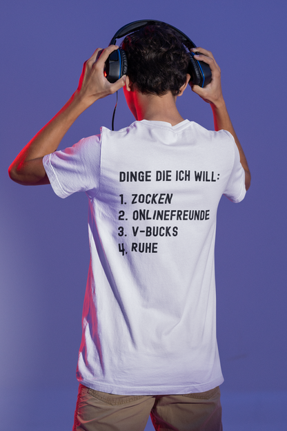 DINGE DIE ICH WILL (Backprint) T-Shirt